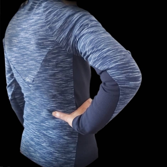 ALO Yoga Elite Jacket . Rich NAVY/Space DYE. - Picture 11 of 16